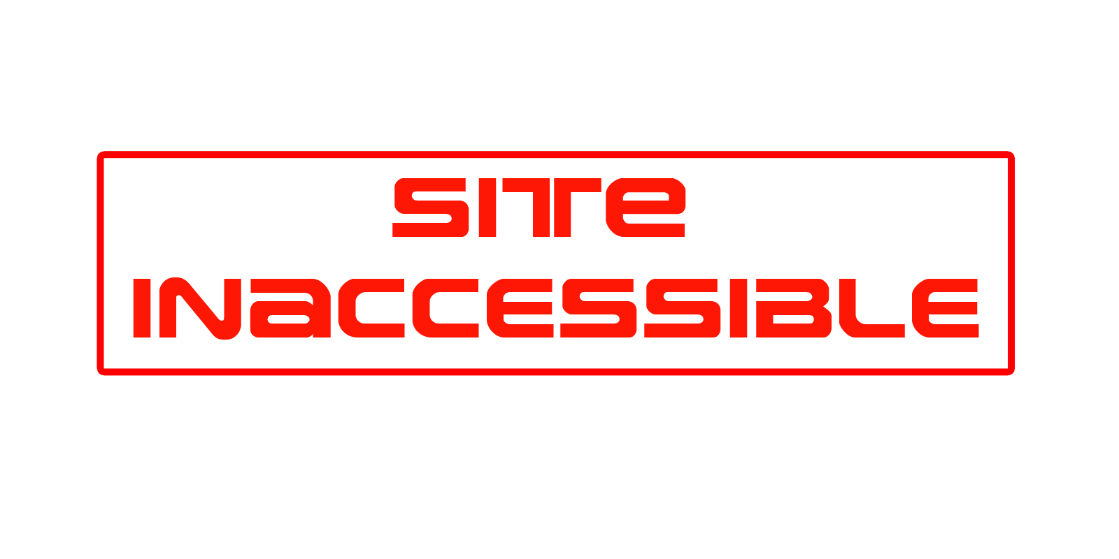 Site inaccessible